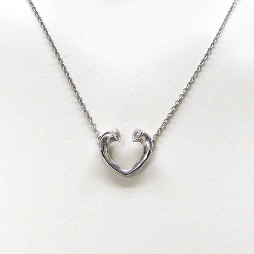 Pendant Necklace 18K White Gold with Diamond