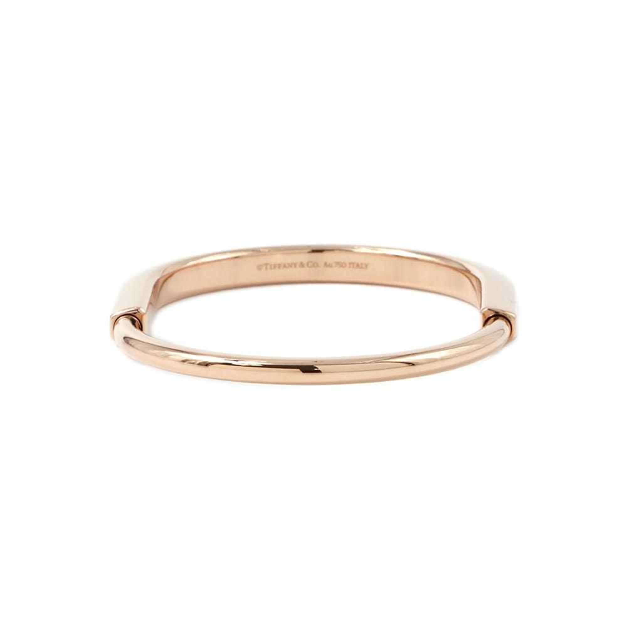 Rock Bangle Bracelet Rose Gold Large