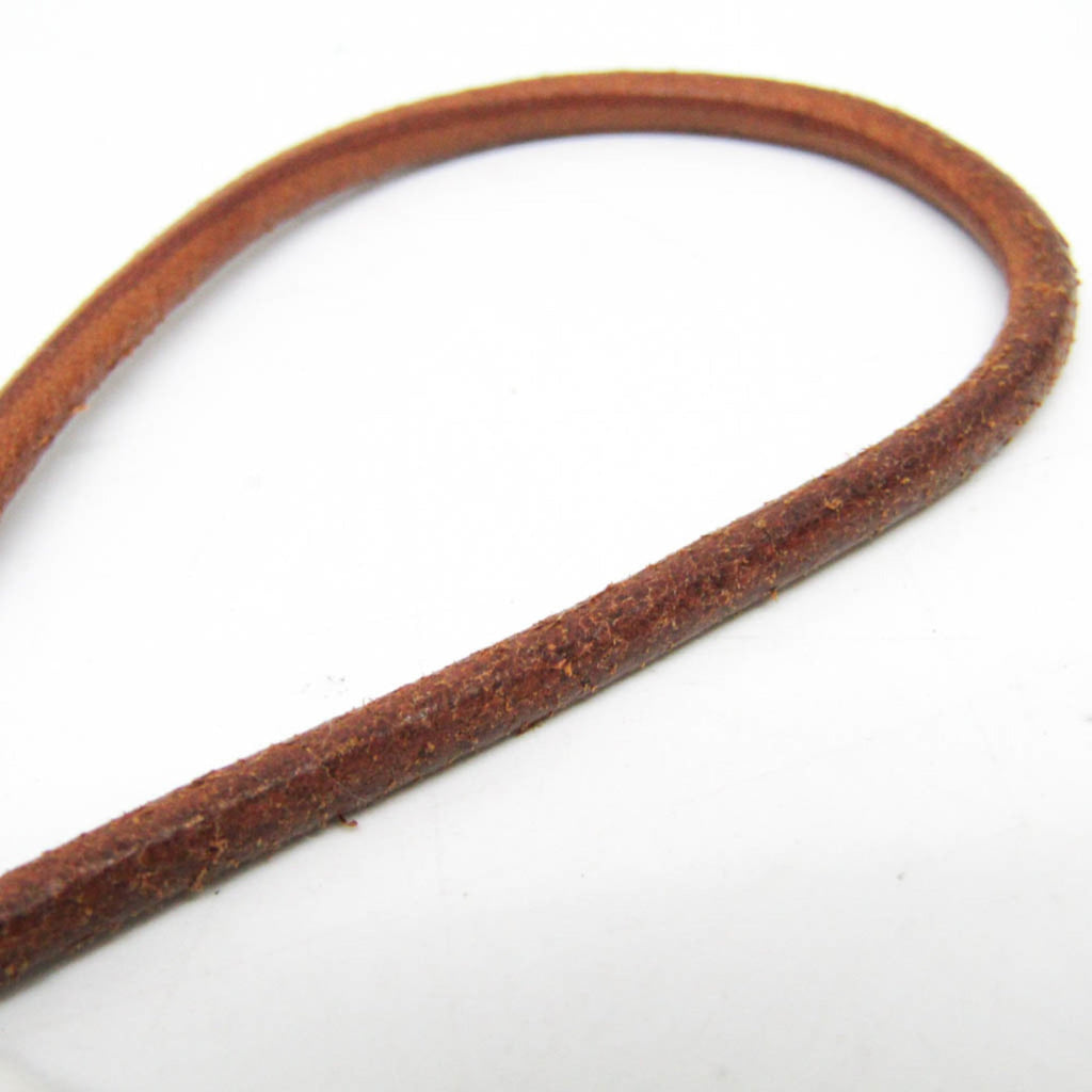 Necklace Leather and Metal
