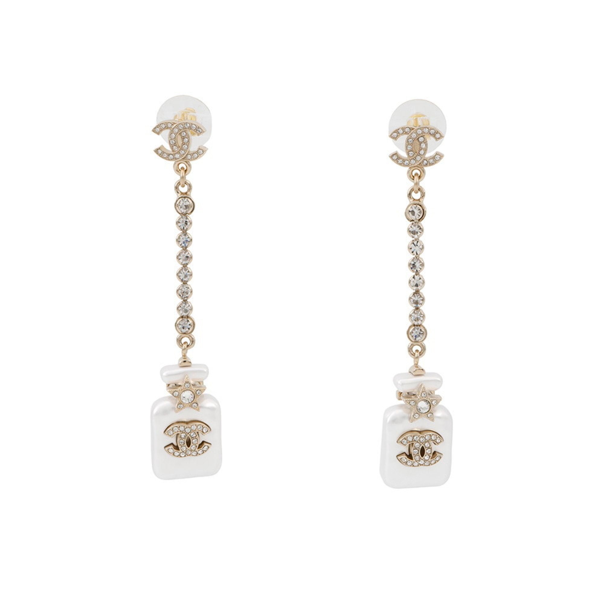 CC Logo Earrings Metal