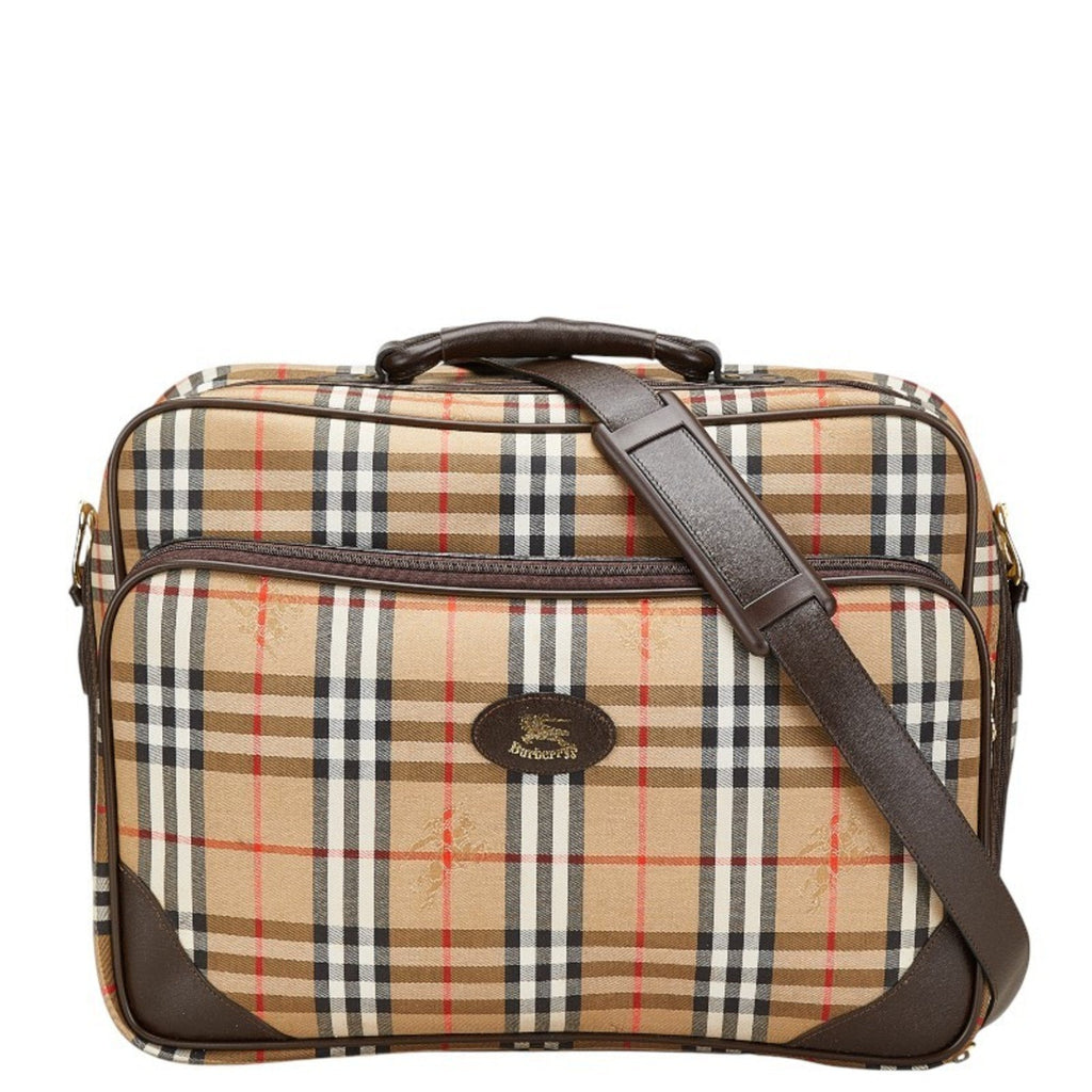 Camera Bag Vintage Check Canvas Medium