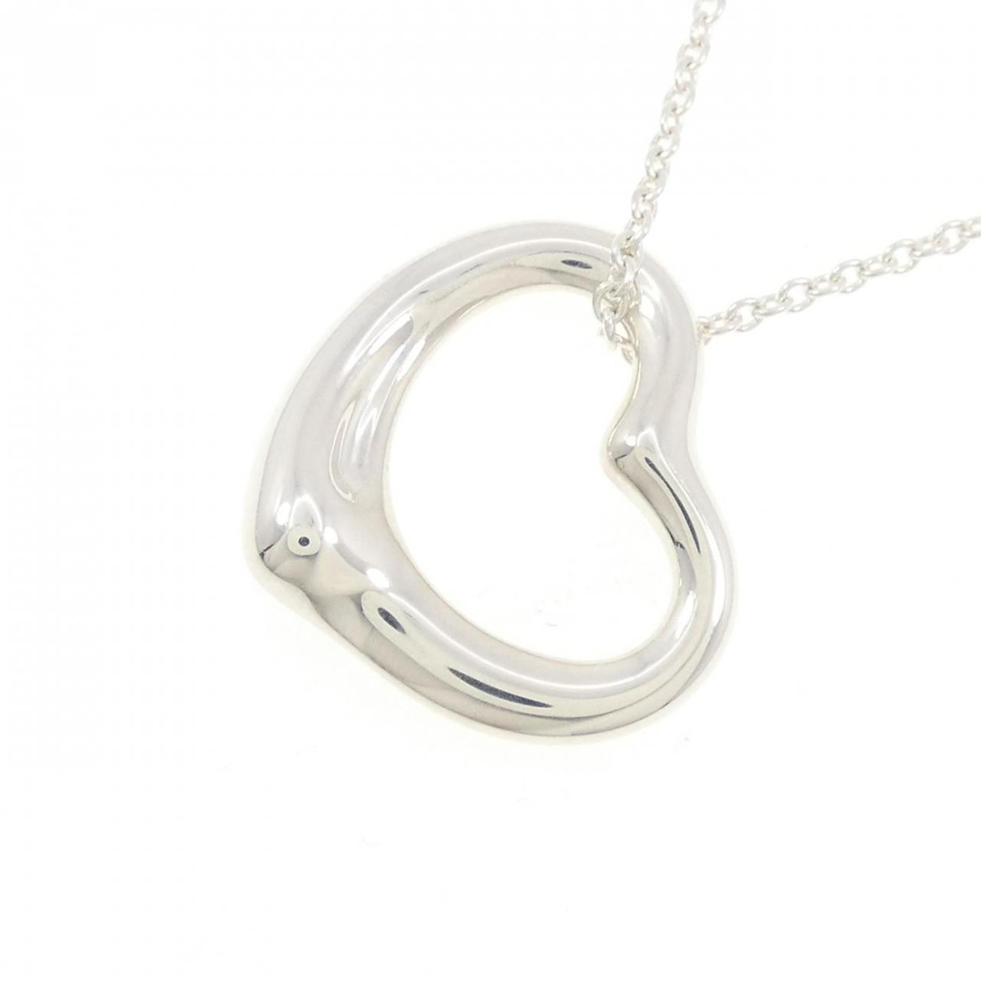 Open Heart Pendant Necklace 21.3mm