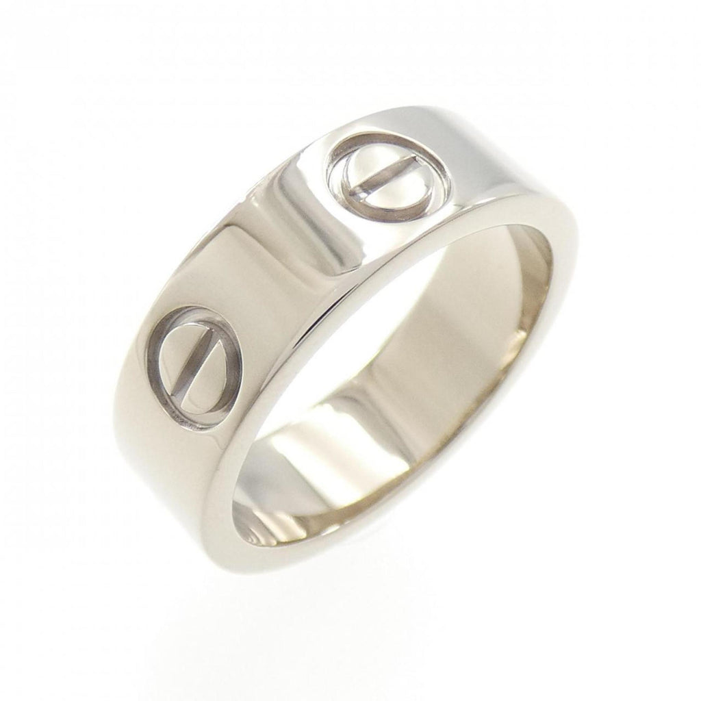 Love Ring 18K White Gold