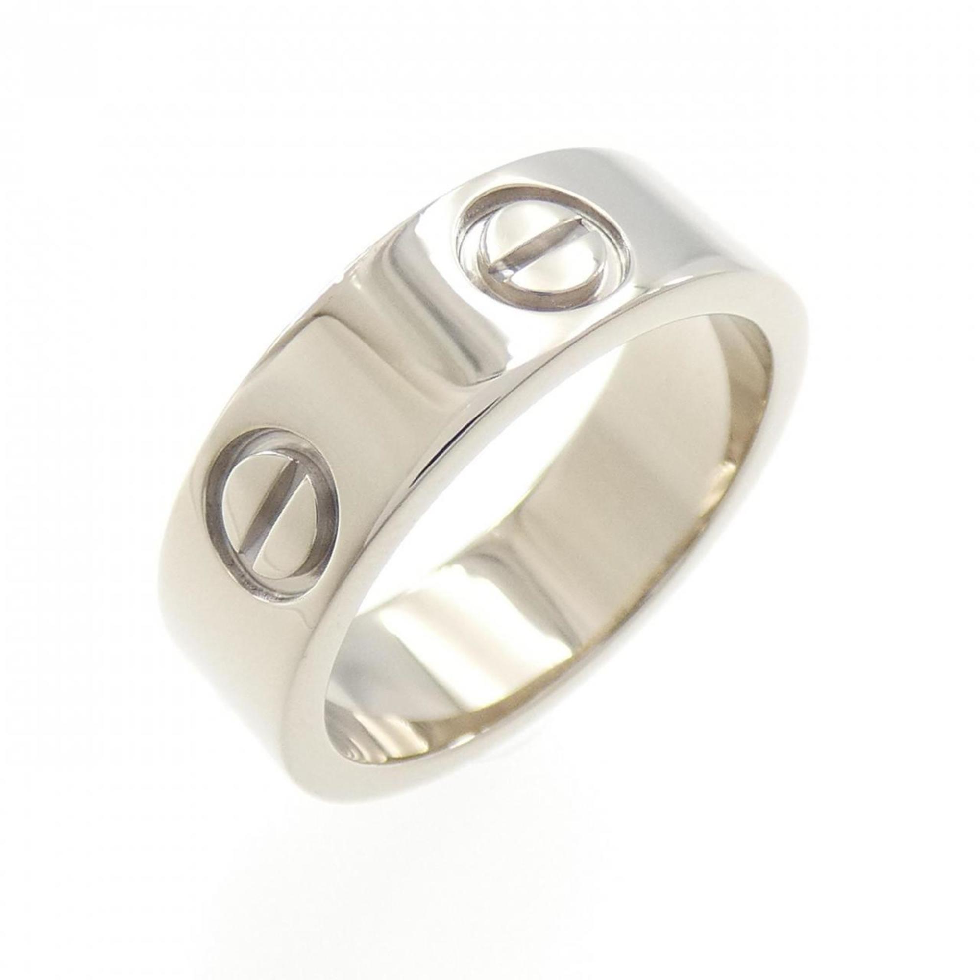 Love Ring 18K White Gold