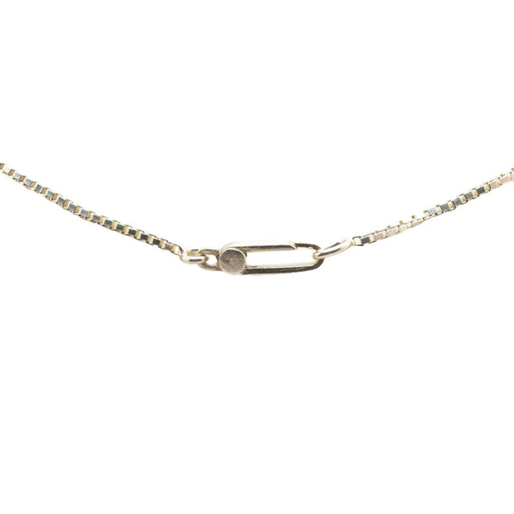 Open Cross Pendant Necklace Sterling Silver