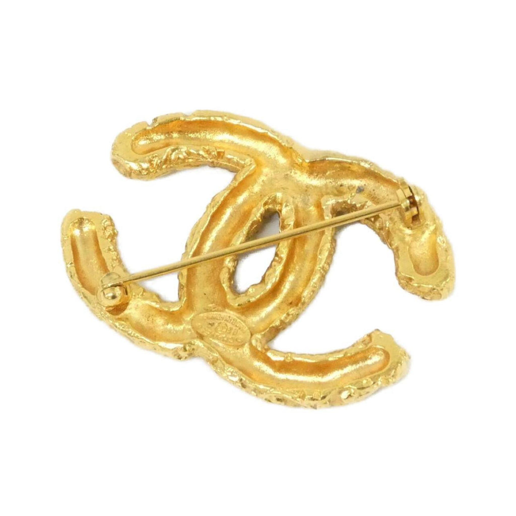 Brooch Gold-Tone Metal