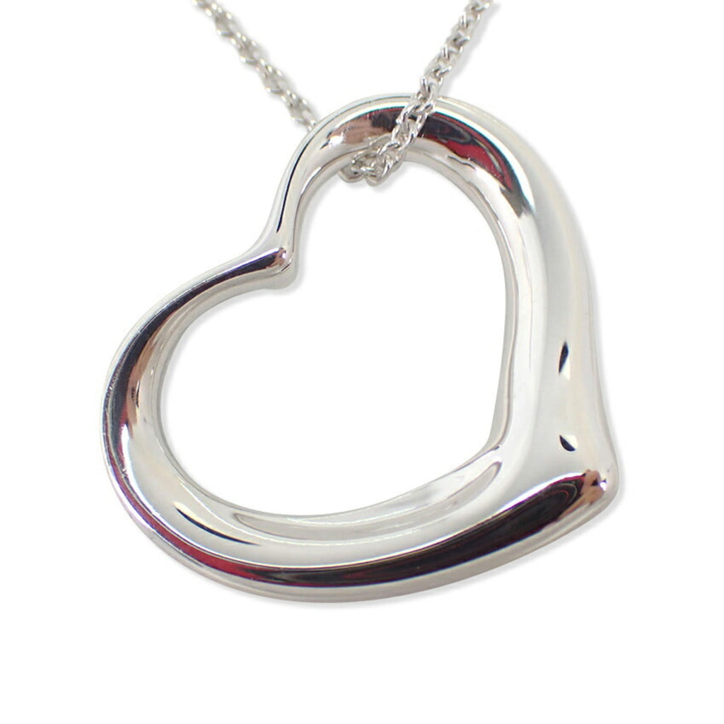 Heart Pendant Necklace Sterling Silver