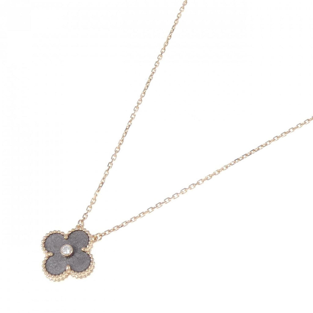Vintage Alhambra Pendant Necklace 18K Rose Gold