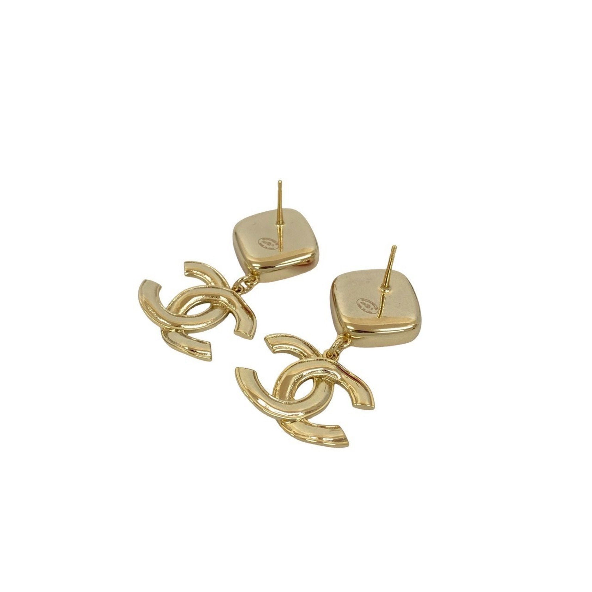 CC Logo Earrings Metal
