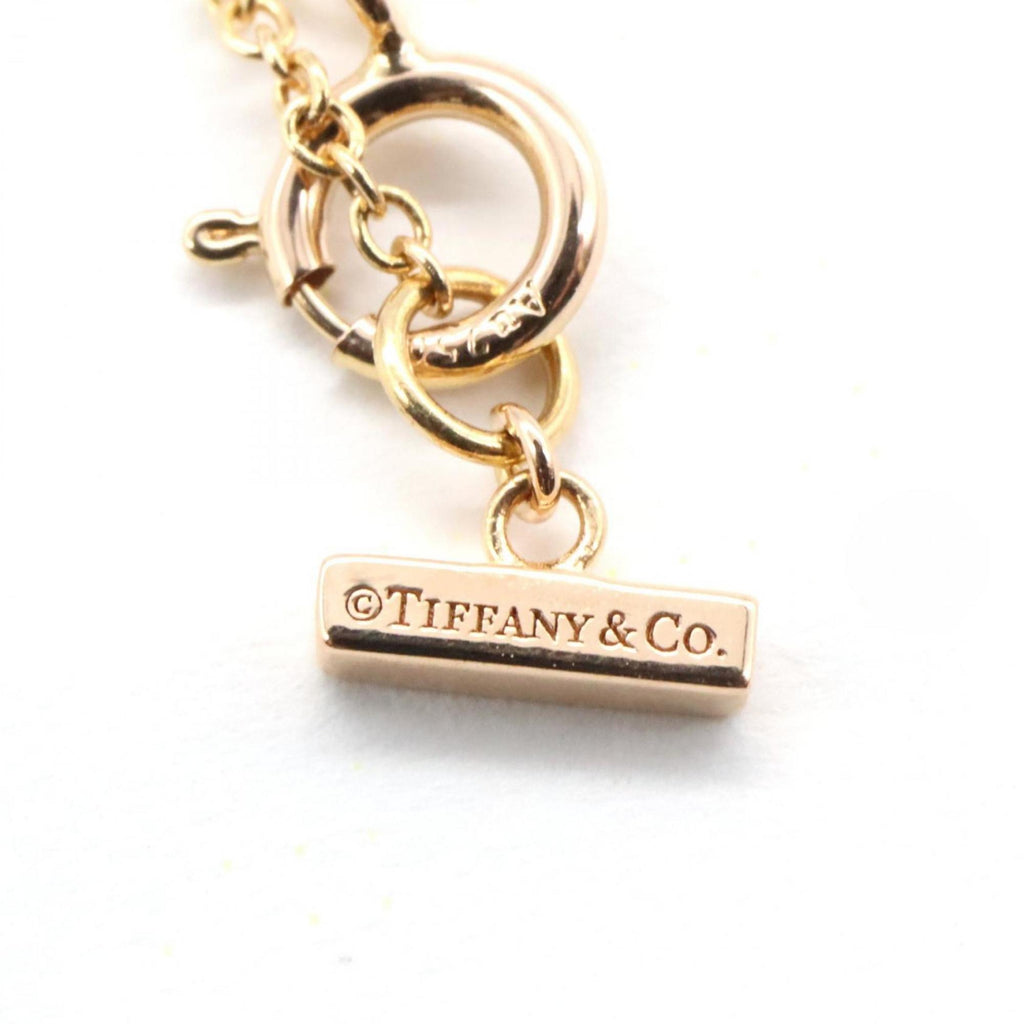 Pendant Necklace 18K Rose Gold with Diamond and Turquoise