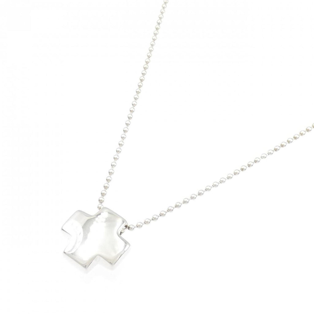 Roman Cross Pendant Necklace Sterling Silver