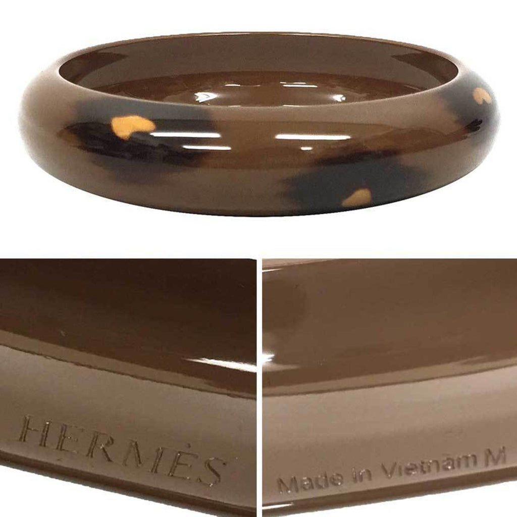 Bracelet Lacquer and Wood Brown