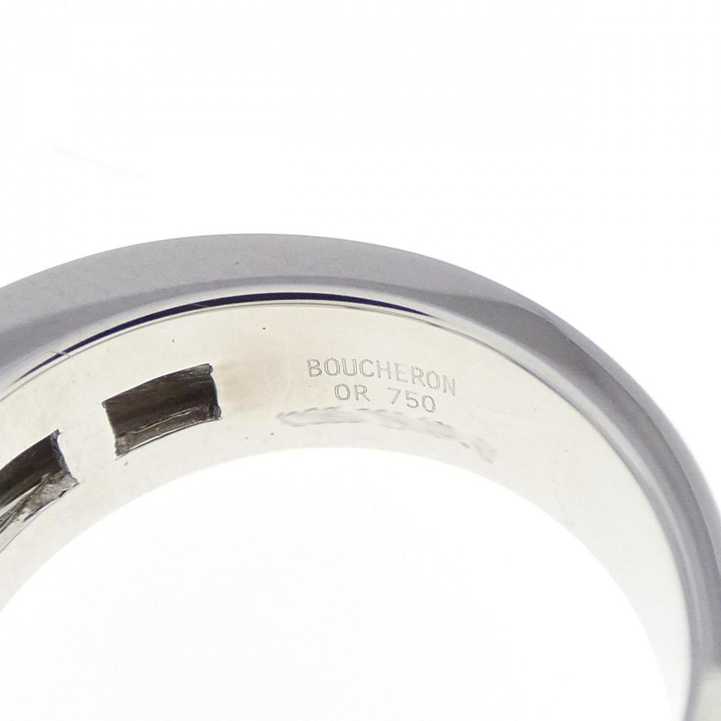 Ring 18K White Gold With Sapphire