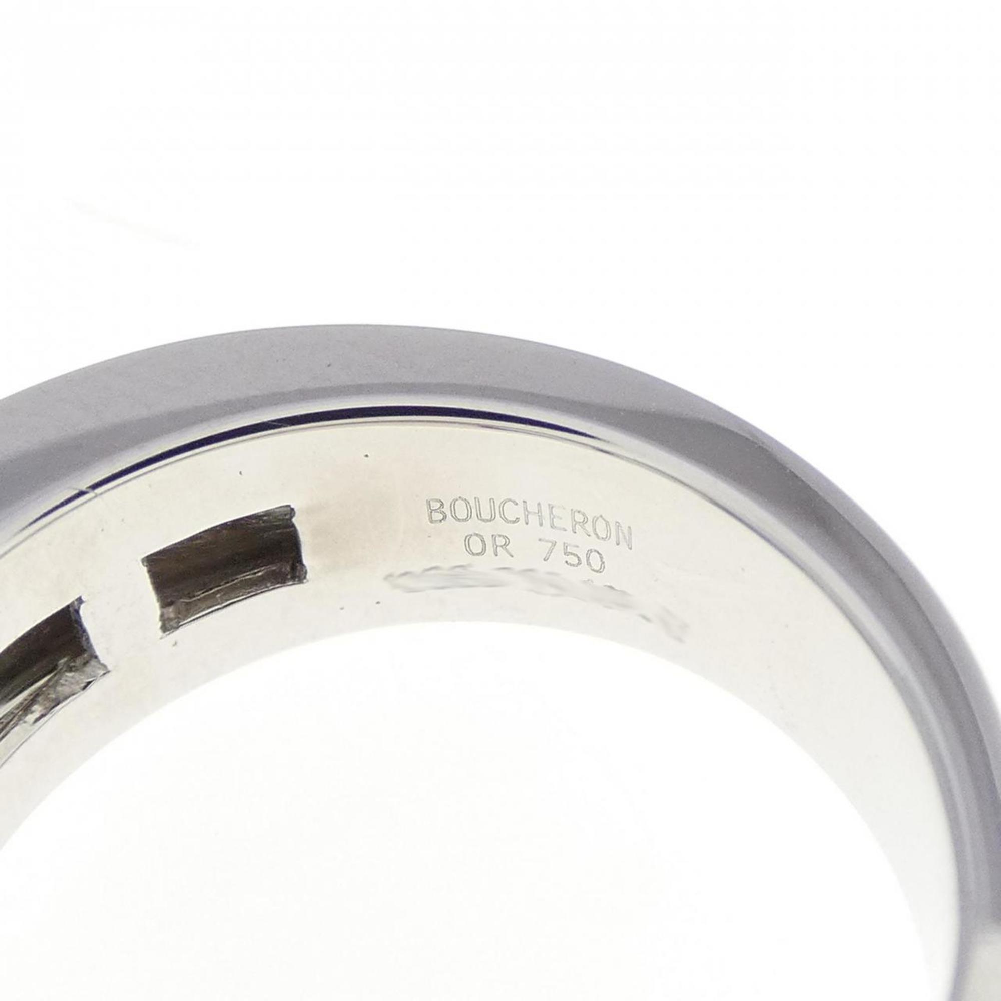 Ring 18K White Gold With Sapphire