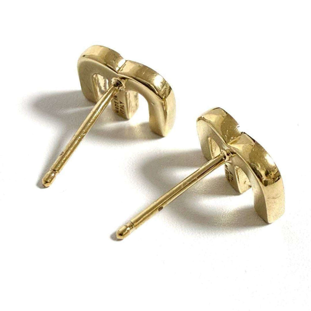 Earrings Enamel and Metal