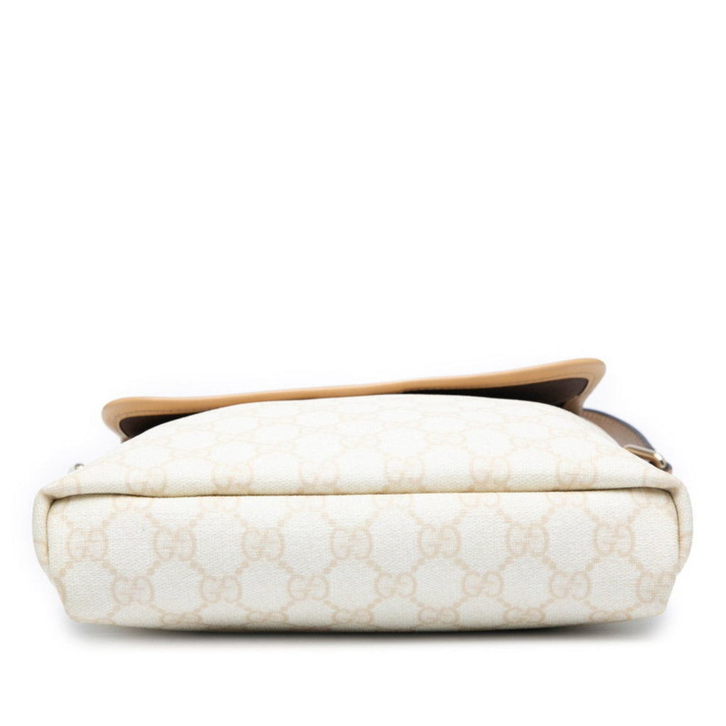 Flap Messenger GG Coated Canvas Small