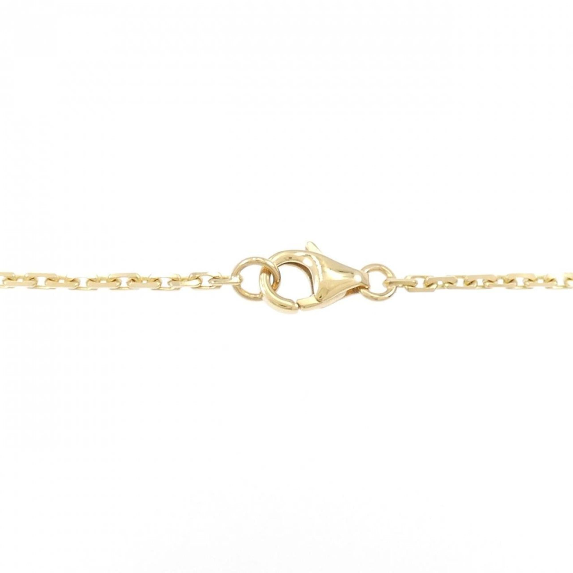 Love Pendant Necklace with Diamond Yellow