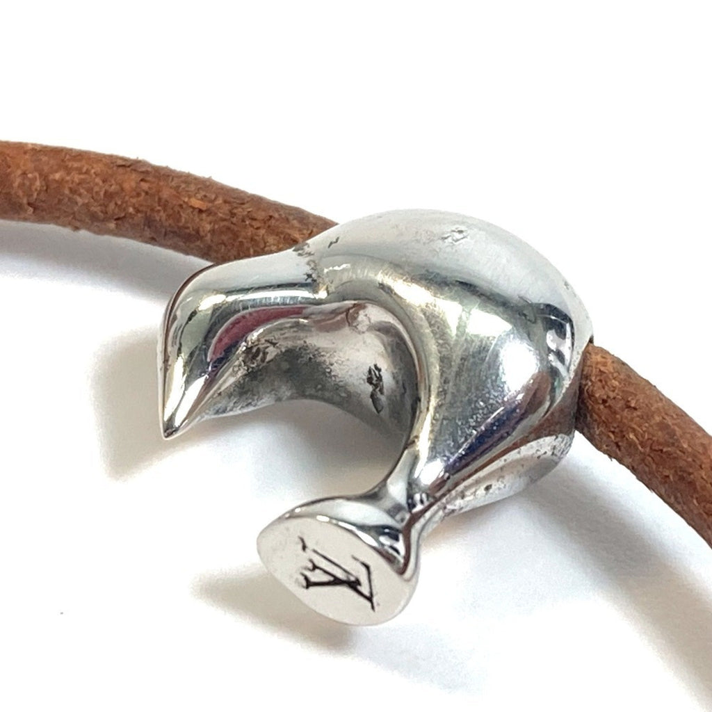 Bracelet Leather and Sterling Silver