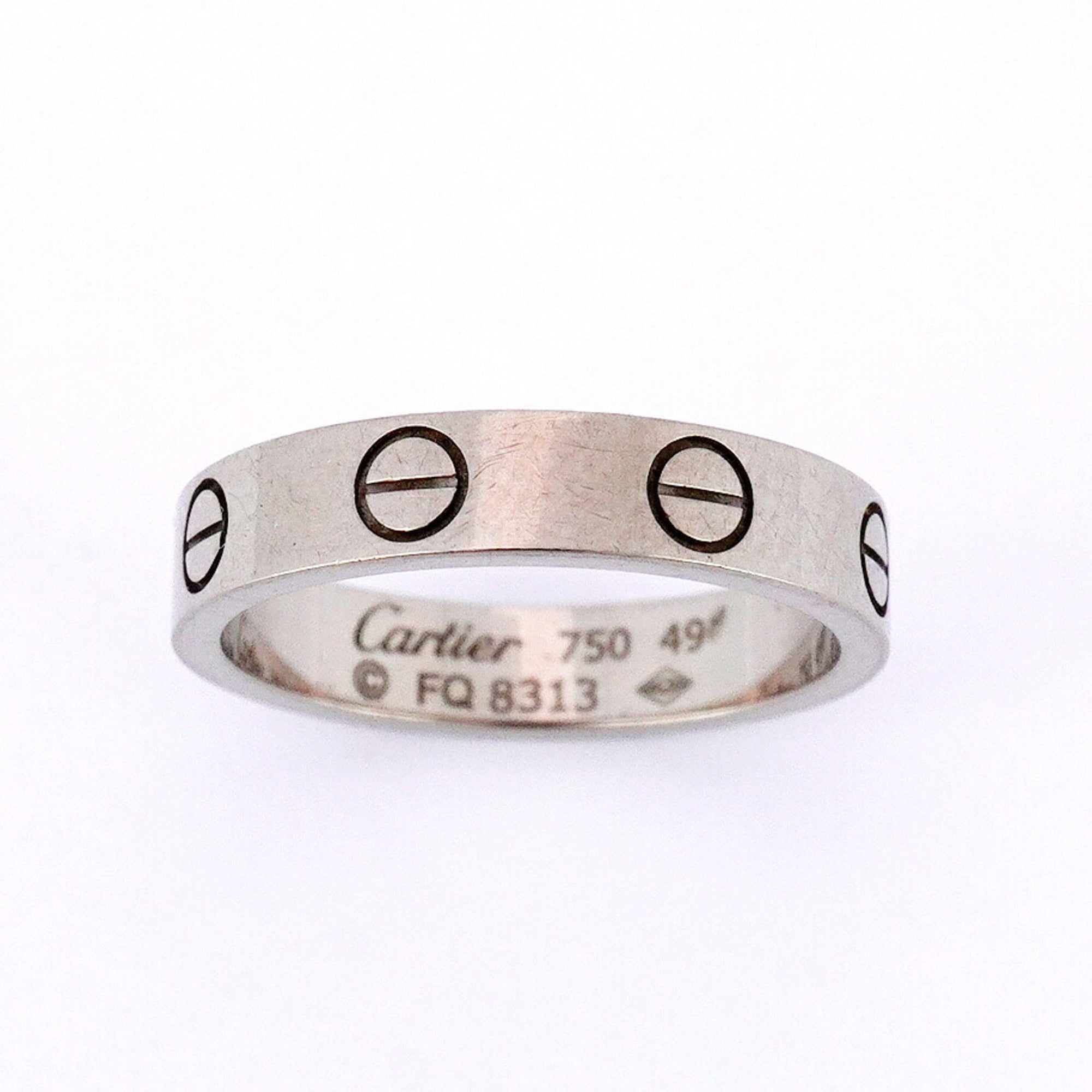 Love Ring 18K White Gold Mini