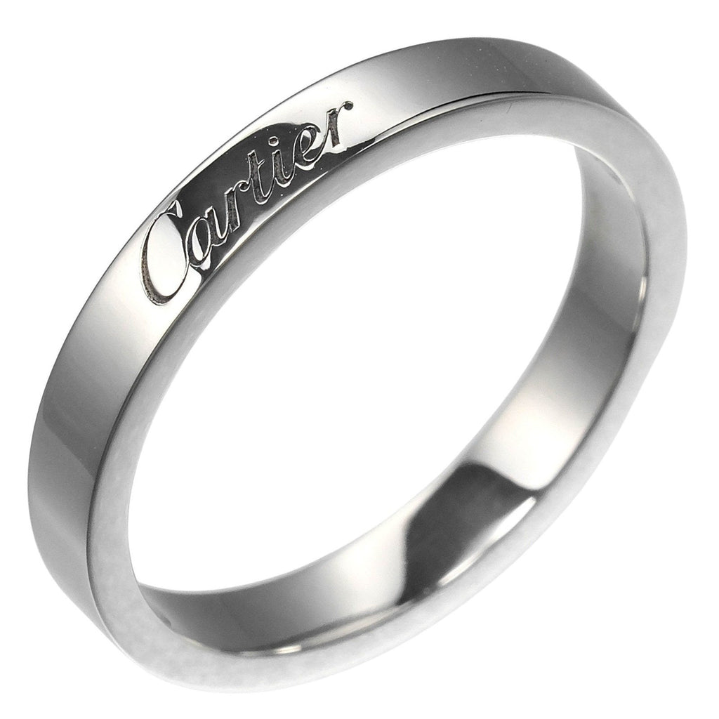 C de Cartier Ring Platinum