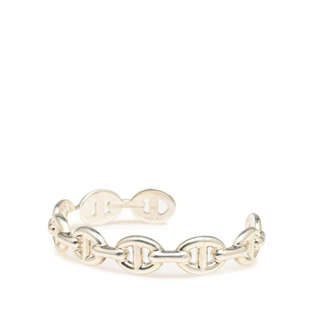Chaine d'Ancre Bangle Sterling Silver Bracelet