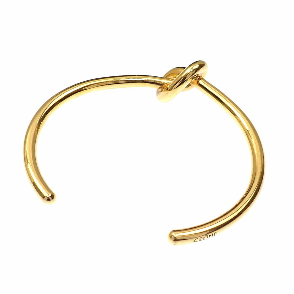 Knot Extra Thin Bracelet Nickel Gold Small