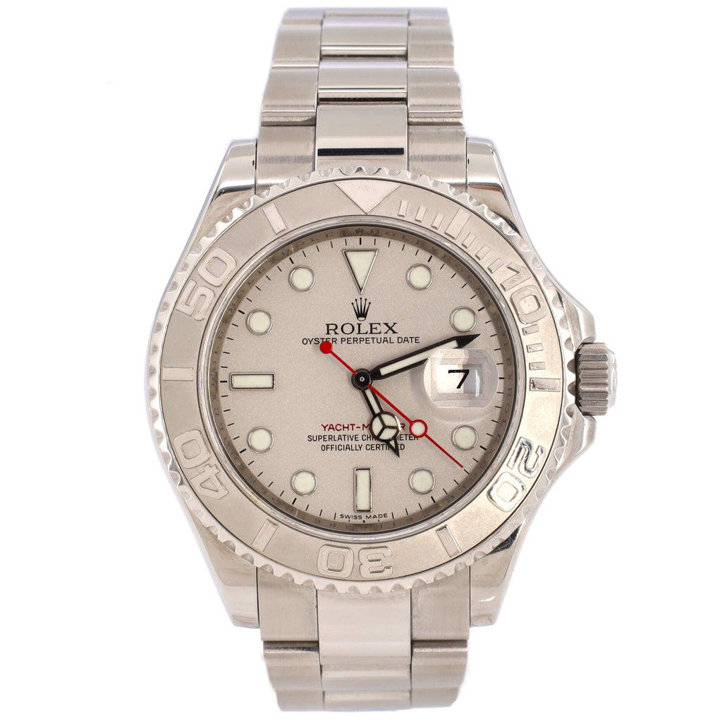 Oyster Perpetual Yacht-Master Automatic Watch Stainless Steel and Platinum 40