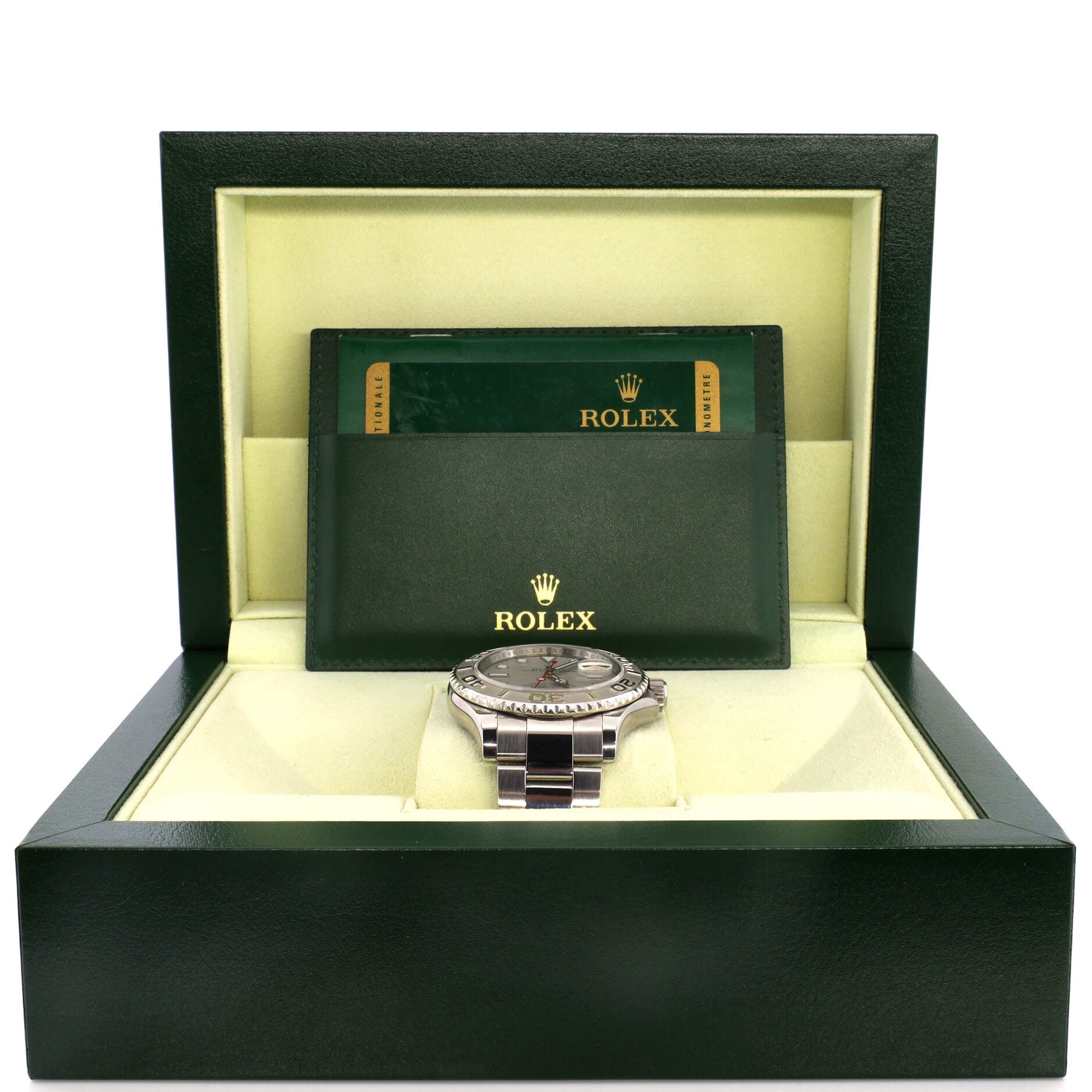 Oyster Perpetual Yacht-Master Automatic Watch Stainless Steel and Platinum 40
