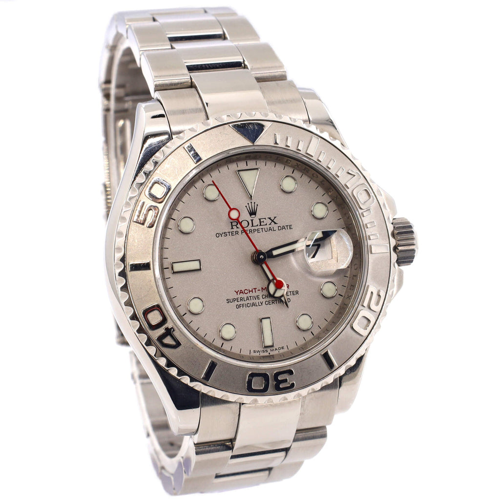 Oyster Perpetual Yacht-Master Automatic Watch Stainless Steel and Platinum 40