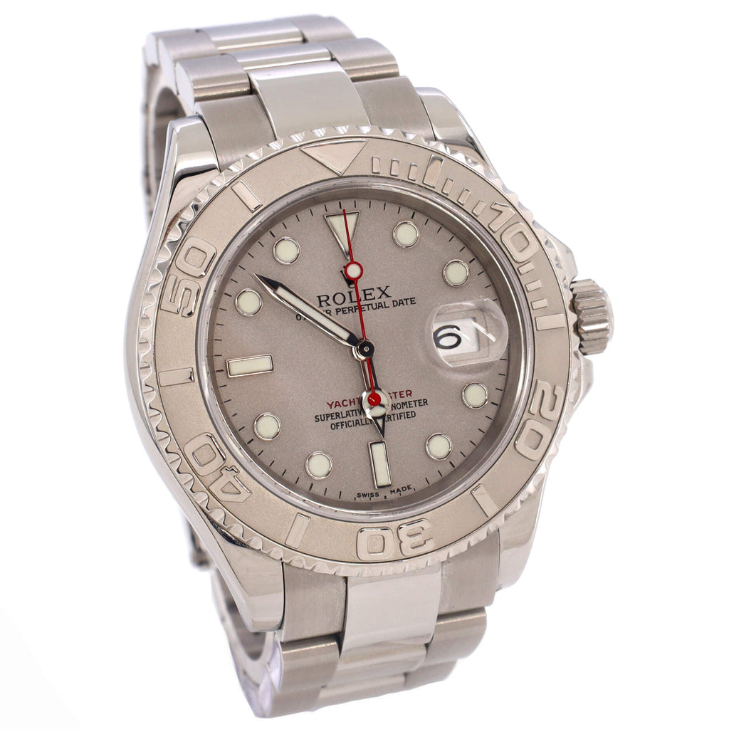 Oyster Perpetual Yacht-Master Automatic Watch Stainless Steel and Platinum 40