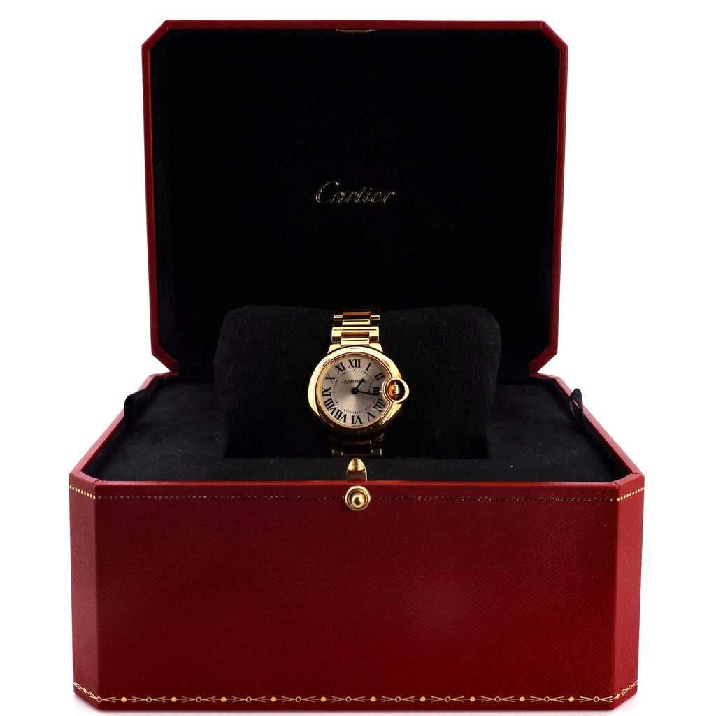 Ballon Bleu de Cartier Quartz Watch Yellow Gold 28