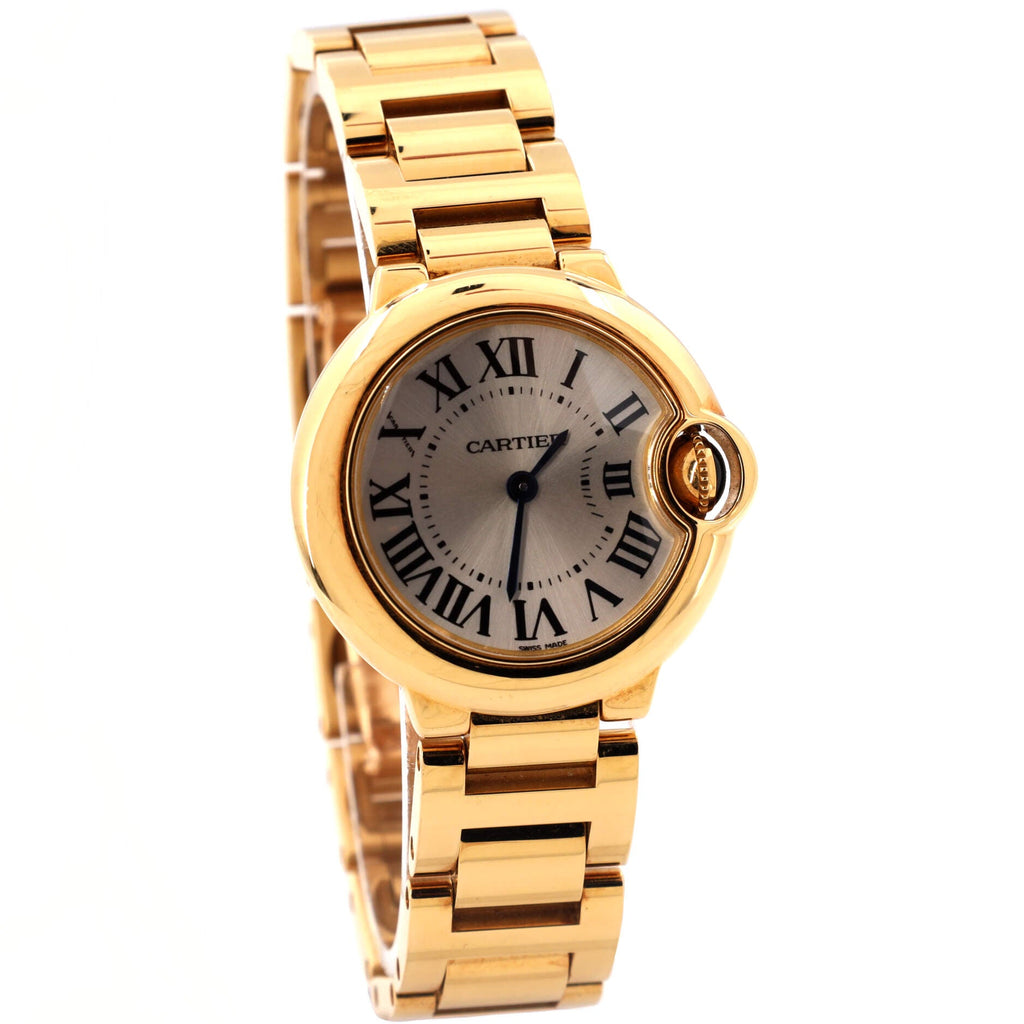 Ballon Bleu de Cartier Quartz Watch Yellow Gold 28