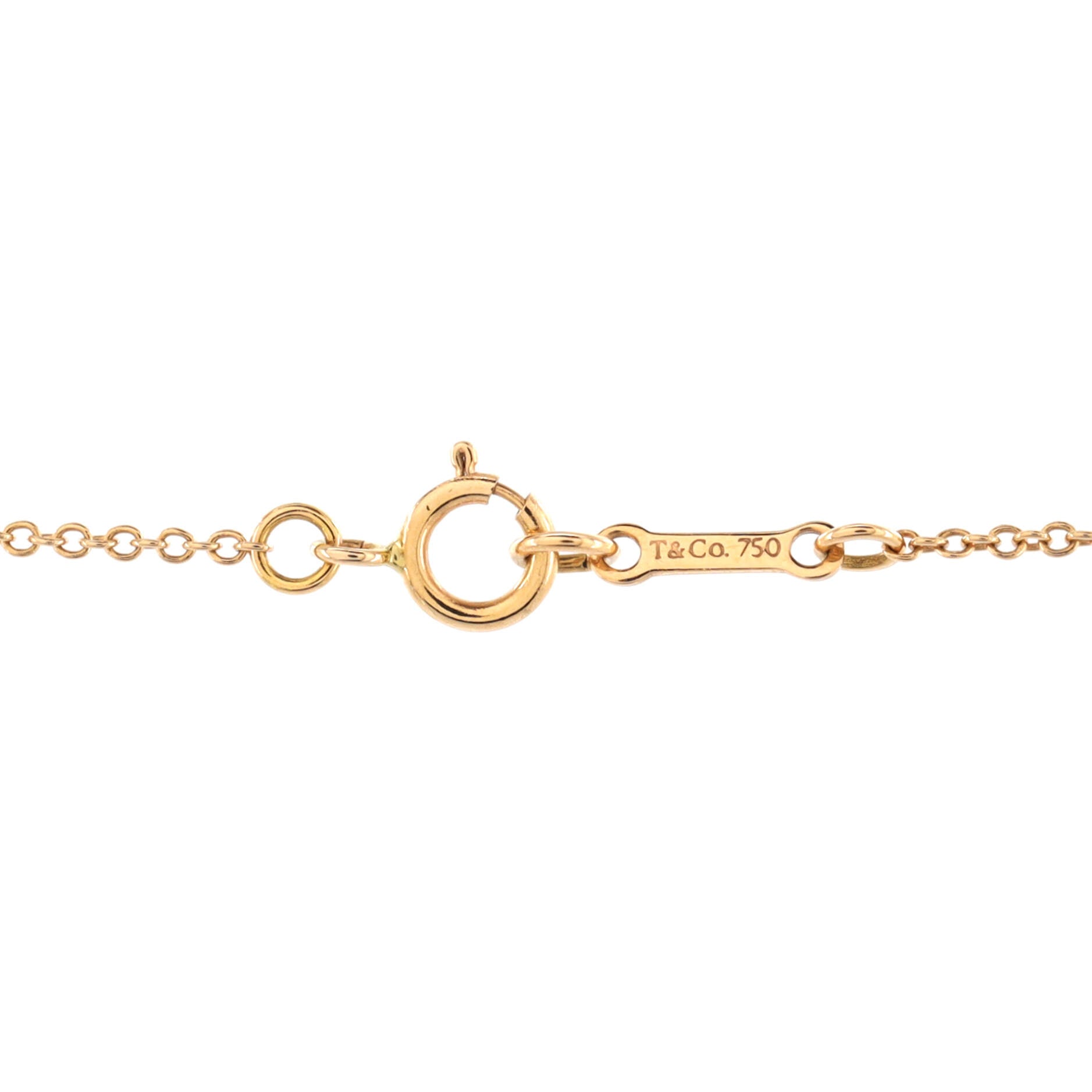 Paloma Picasso Venezia Luce Pendant Necklace 18K Rose Gold