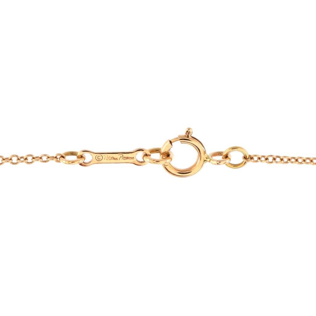 Paloma Picasso Venezia Luce Pendant Necklace 18K Rose Gold
