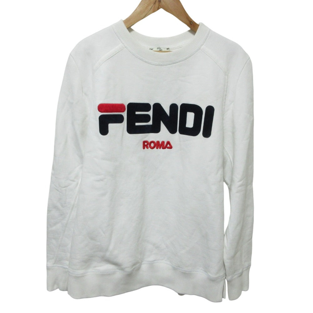 Fendi FILA Collaboration Logo Cotton Sweatshirt