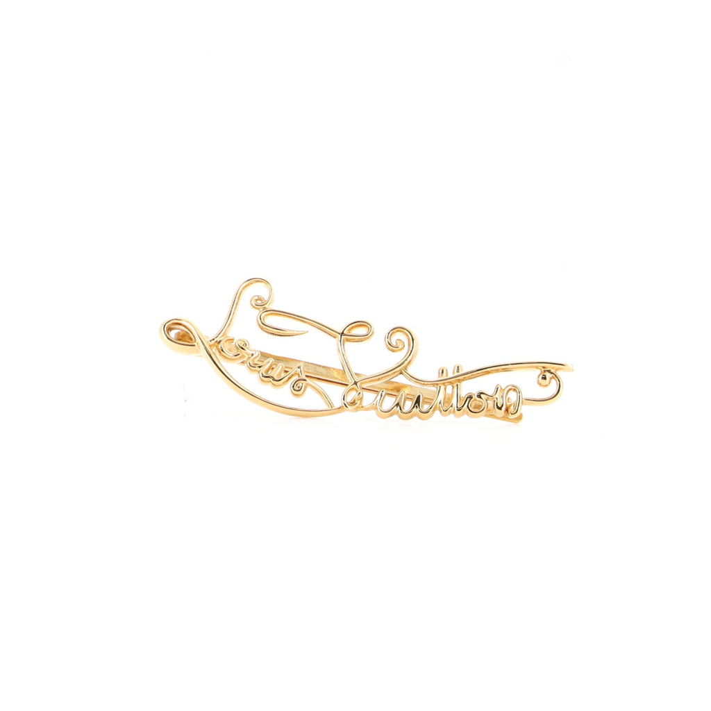 My LV Affair Hair Clip Barrette Metal