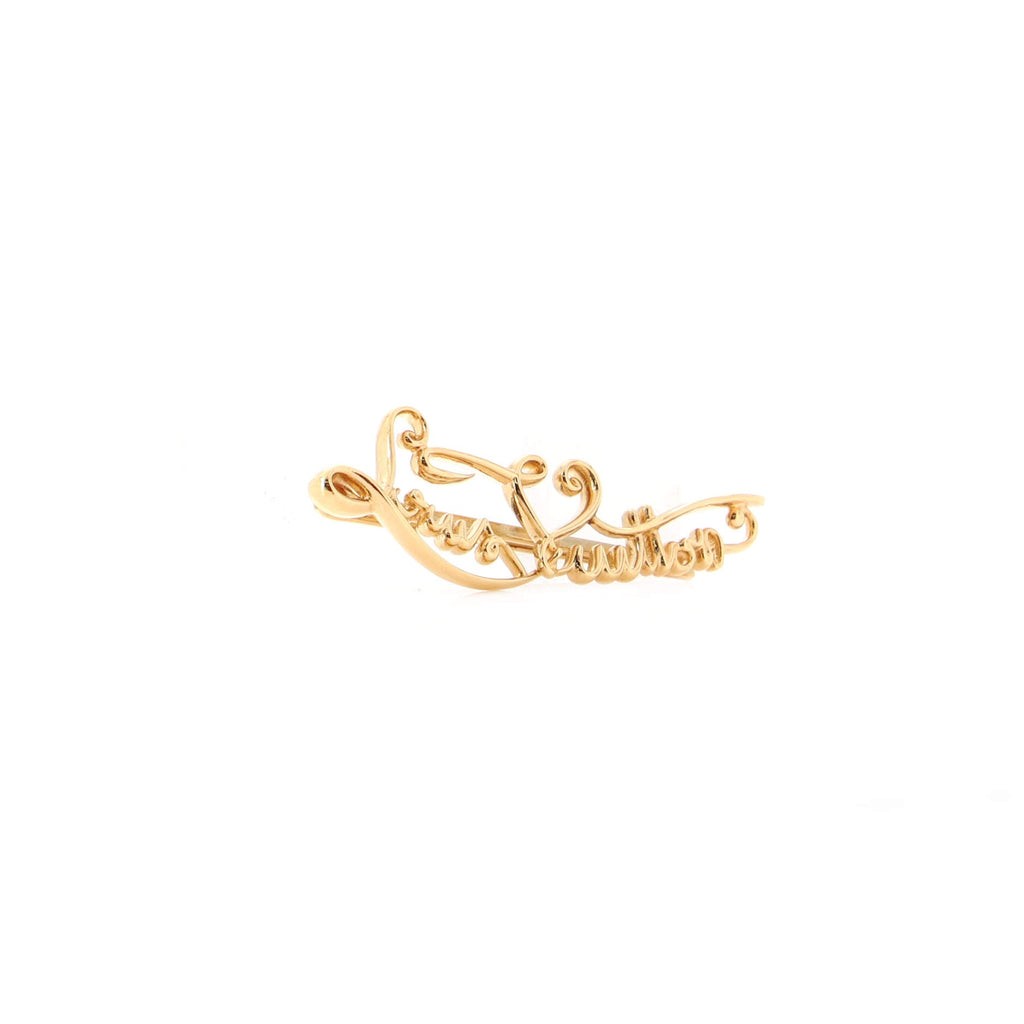 My LV Affair Hair Clip Barrette Metal