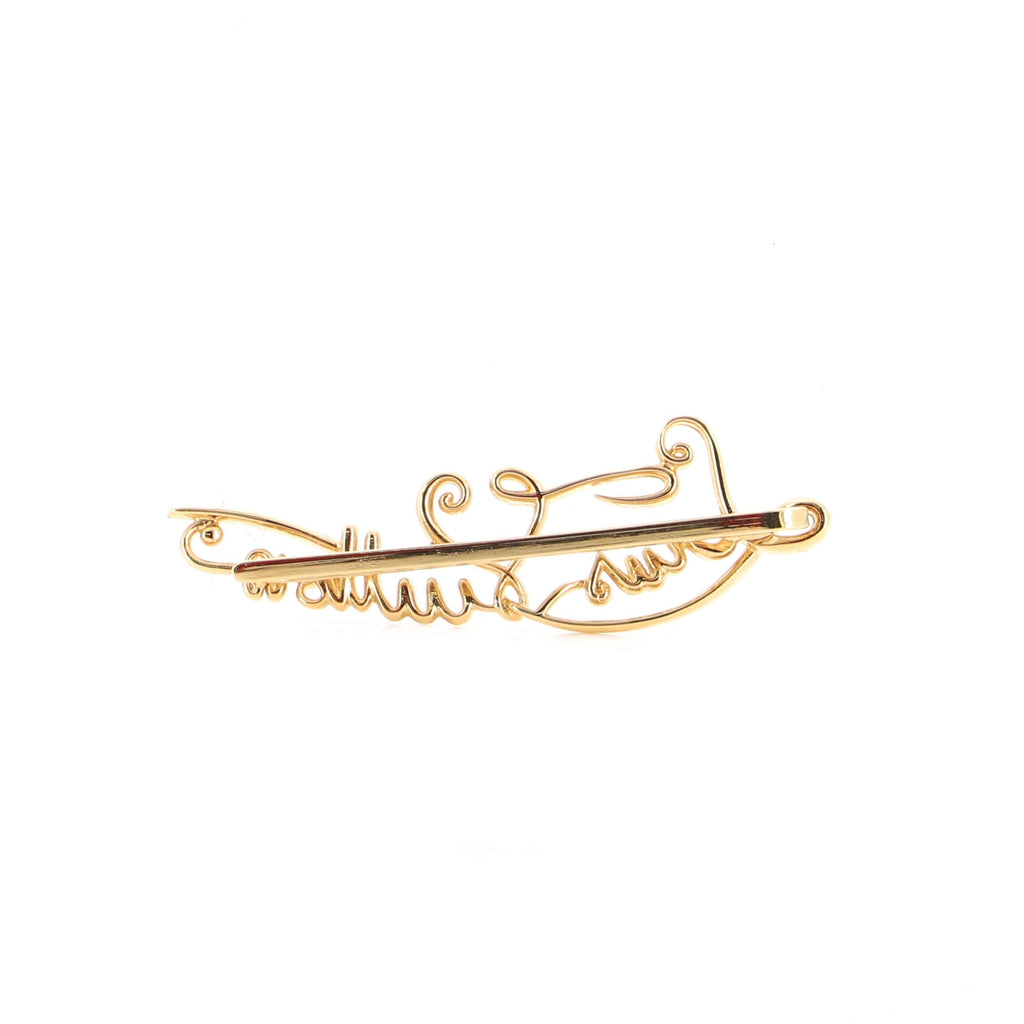 My LV Affair Hair Clip Barrette Metal