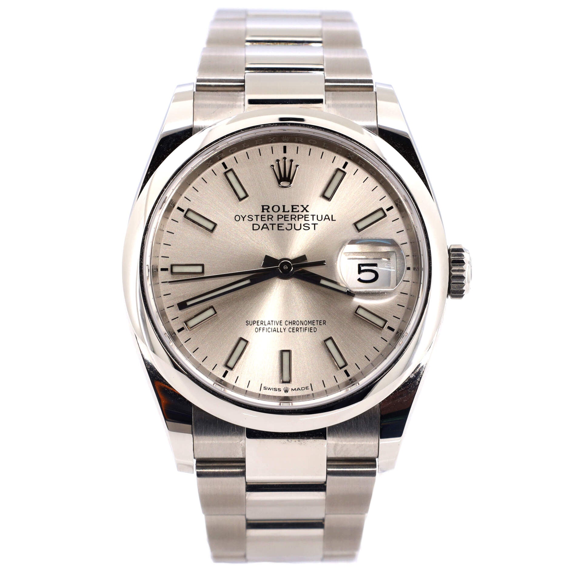 Oyster Perpetual Datejust Automatic Watch Stainless Steel 36