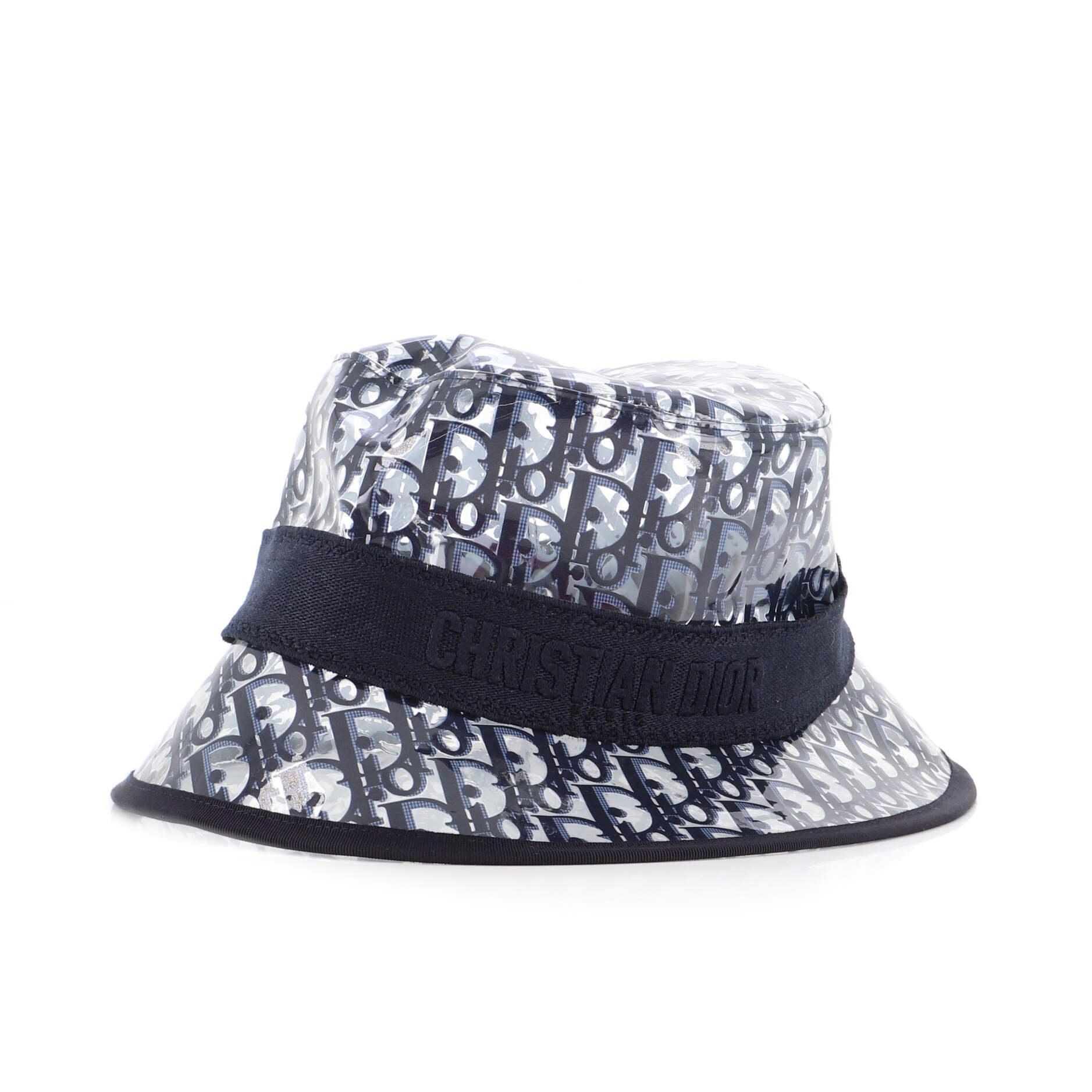 French Brim Bucket Hat Transparent Oblique