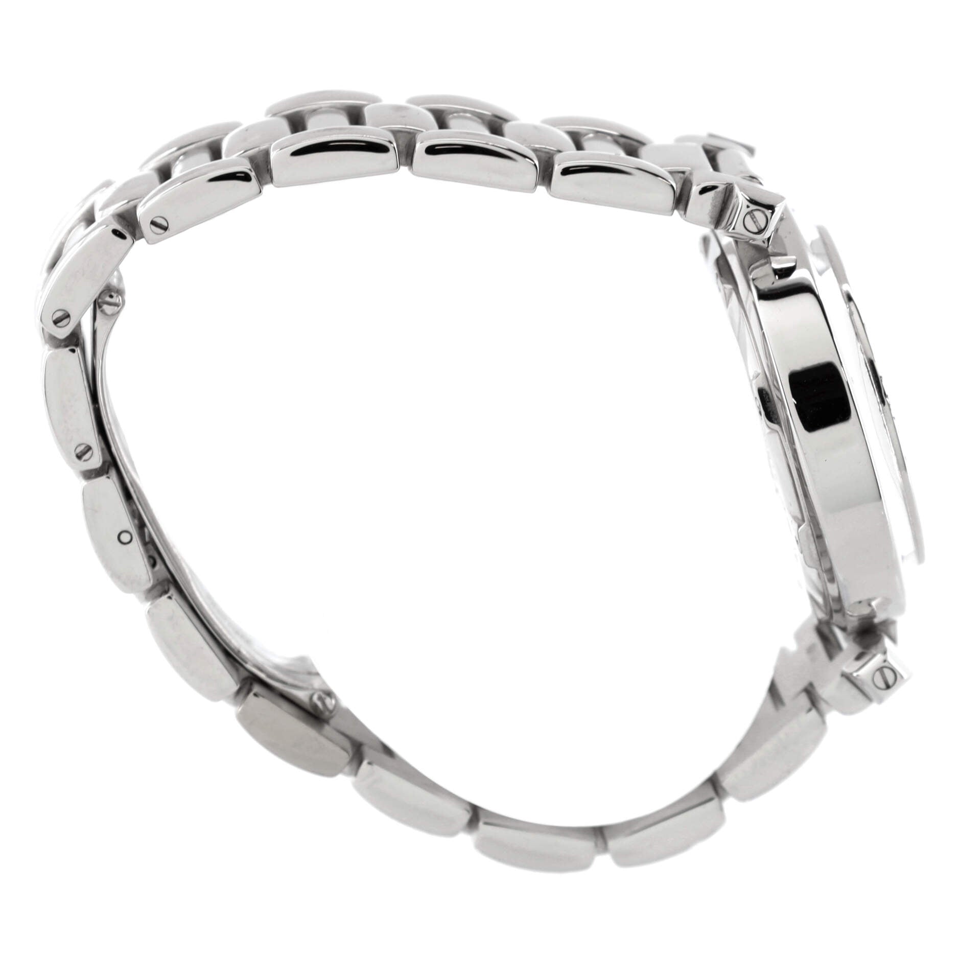 Pasha de Cartier Automatic Watch White Gold with Diamond Logo Dial 32