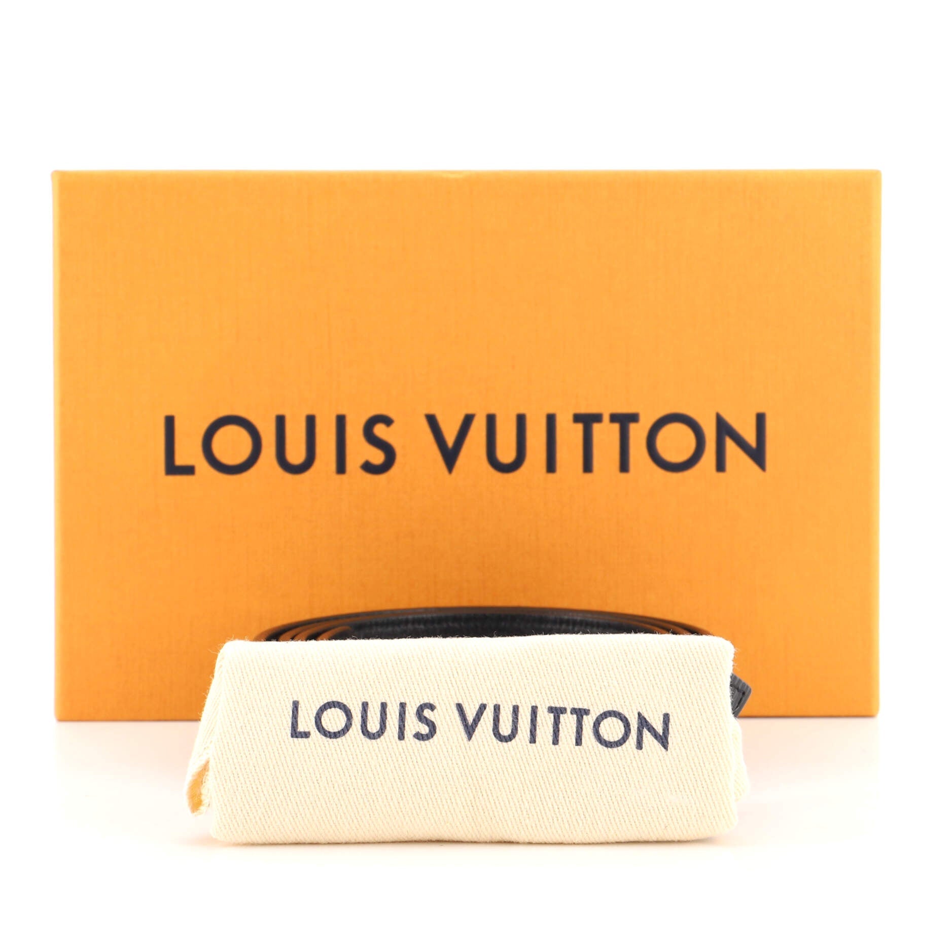 LV Twist Belt Epi Leather Medium 85
