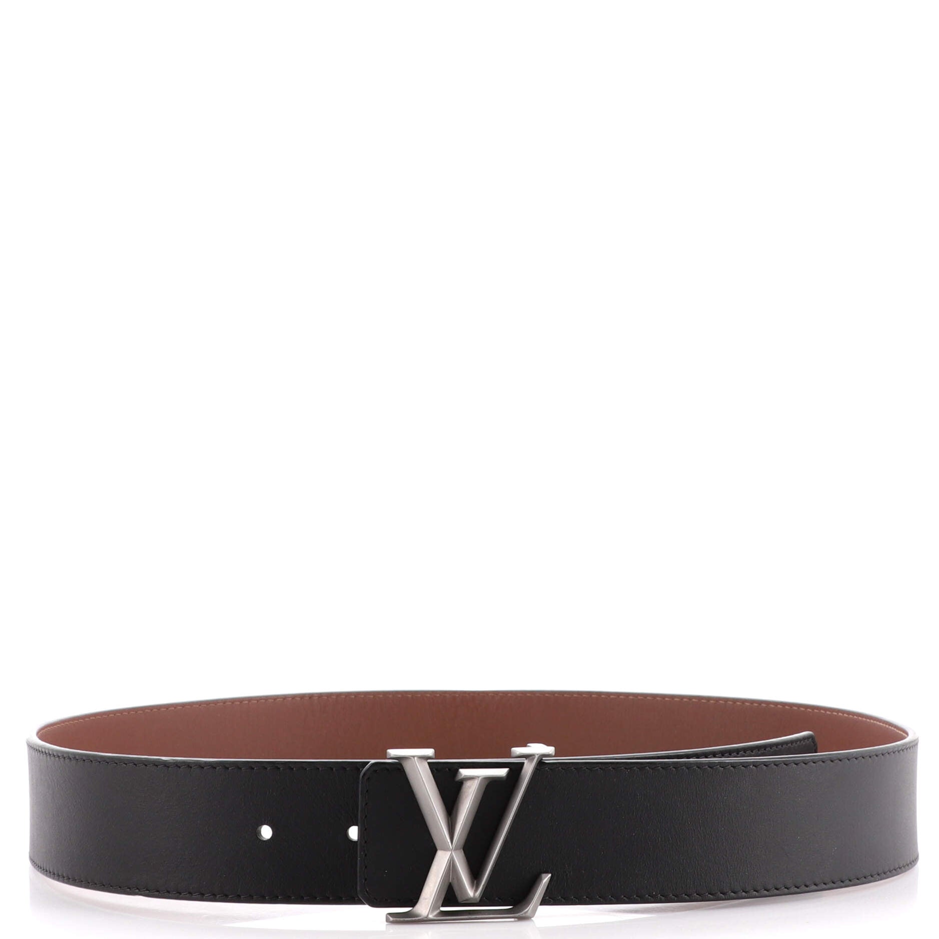 LV Pyramide Reversible Belt Leather Wide 85