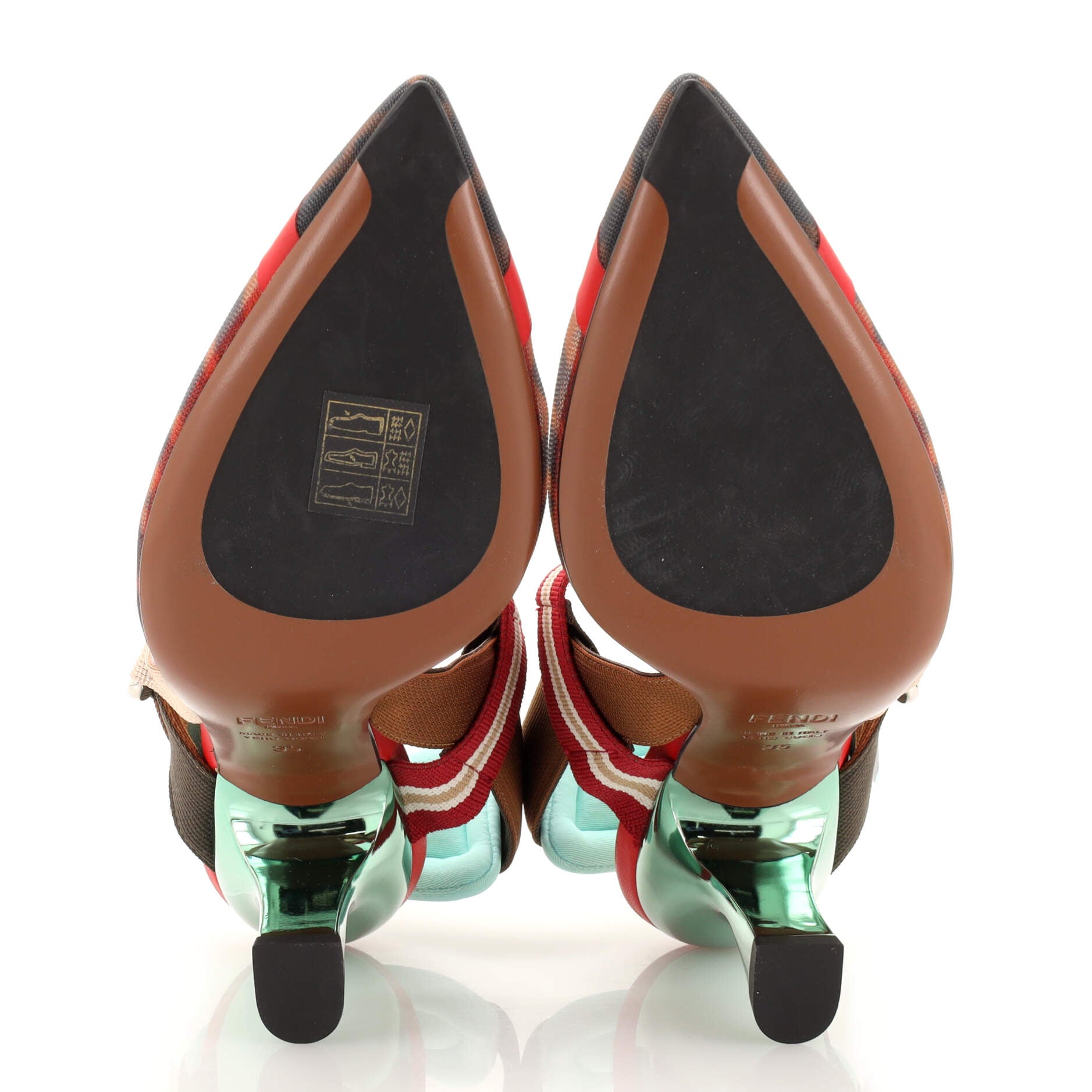 Women's Colibri Slingback Pumps Zucca Mesh