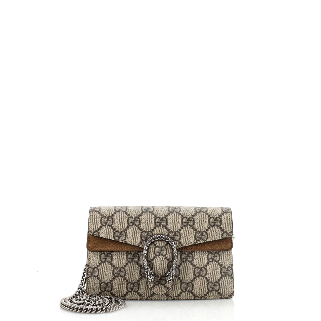 Dionysus Bag GG Coated Canvas Super Mini