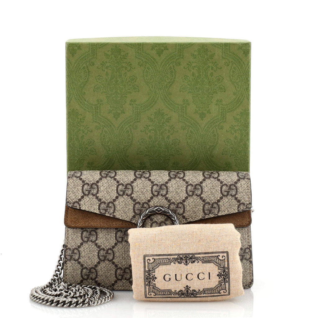 Dionysus Bag GG Coated Canvas Super Mini