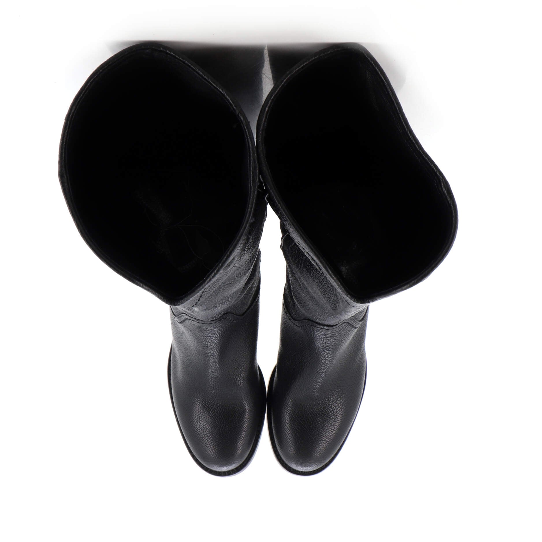 Women's CC Riding Knee High Boots Leather