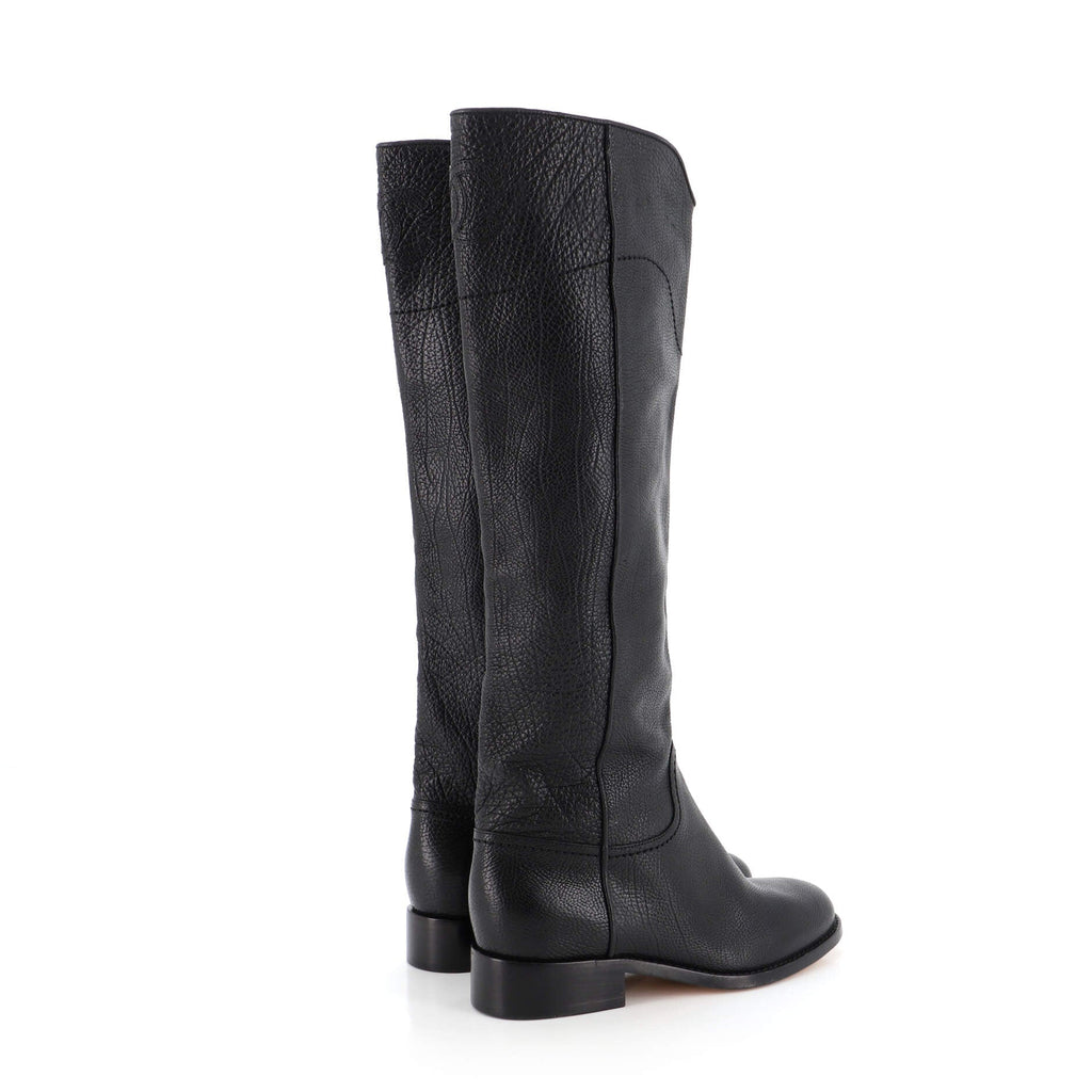 Women's CC Riding Knee High Boots Leather