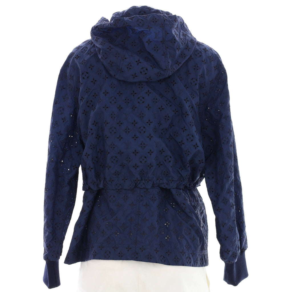 Women's Broderie Anglaise Monogram Parka Polyamide Blend