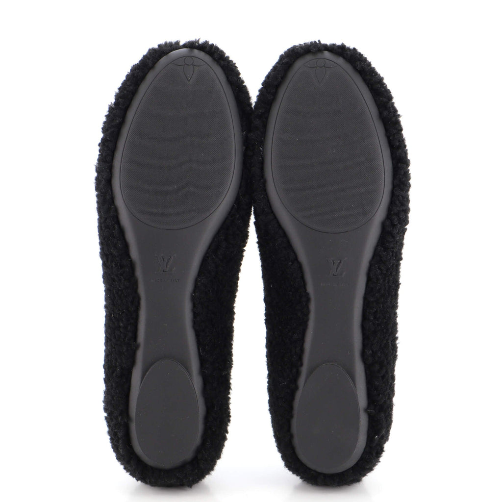 Women's Popi Flat Ballerina Shearling